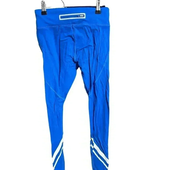 TORY BURCH SPORT | Cobalt Blue Chevron Full Length Leggings Sz. Small - Picture 4 of 4